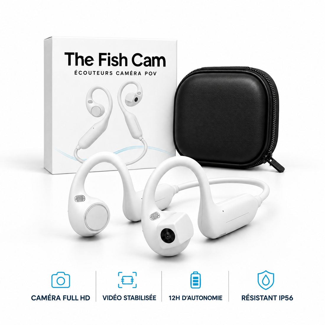 The Fish Cam blanc