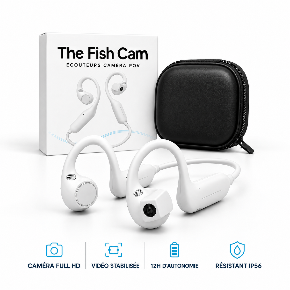 The Fish Cam blanc